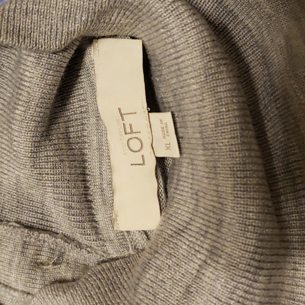 Loft Button Back Turtleneck Sweater - image 4